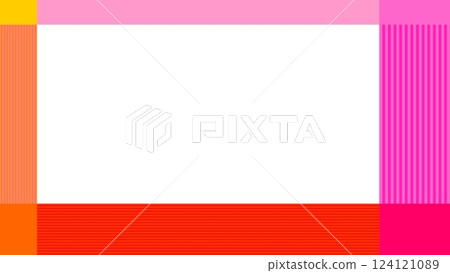 Border, stripe, frame, white space 124121089