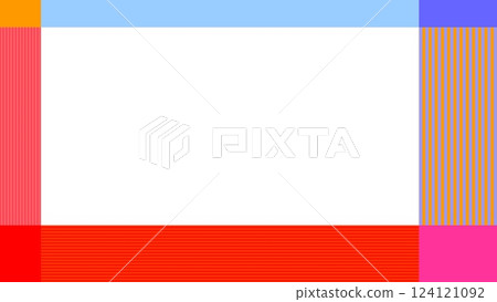 Border, stripe, frame, white space 124121092