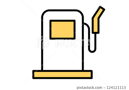 Gas station icon vector illustration 124121113