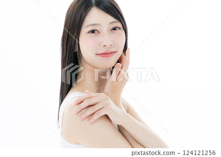 Beauty image of young women 124121256