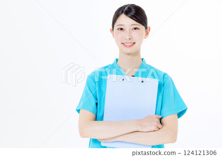 有醫療記錄的護士 124121306