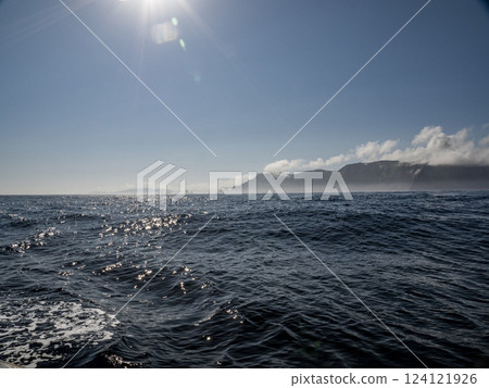 Concha da Dorma in Galicia as seen from the seaside Concha da Dorma in Galicia as seen from the seaside 124121926