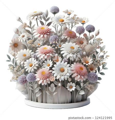 Natural and cute daisies 124121995