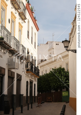 Streets of Seville, Spain 124122545