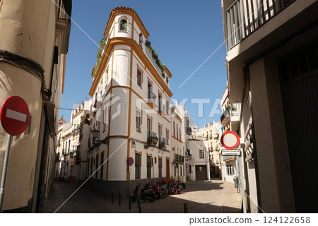 Streets of Seville, Spain 124122658
