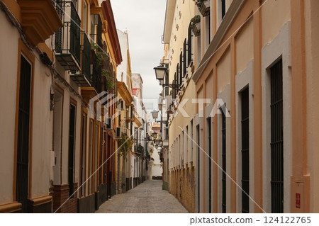 Streets of Seville, Spain 124122765