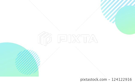 綠色圓點簡單框架背景 124122916