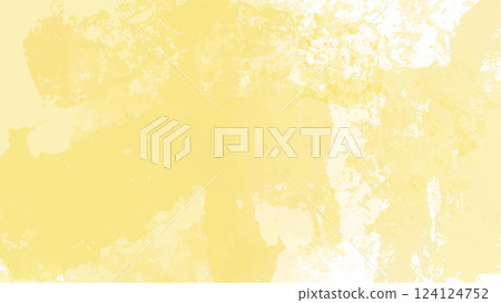 Yellow watercolor background with copyspace for your design. vector. 124124752