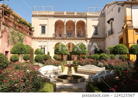 Gardens of the House of Pilate, Seville, Spain 124125567