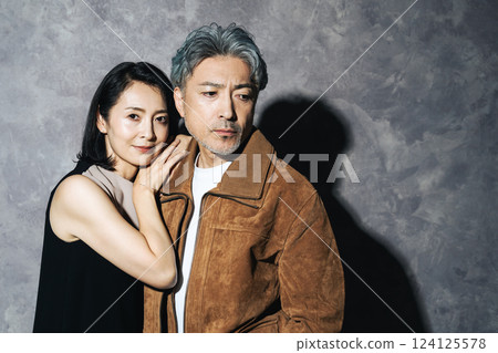 時尚老年/中年夫妻照 124125578