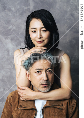 時尚老年/中年夫妻照 124125591