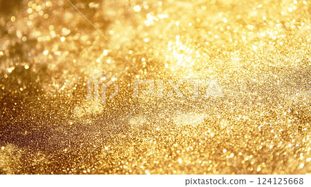 耀眼的金色亮片背景 124125668