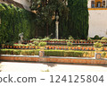 Gardens of the House of Pilate, Seville, Spain 124125804