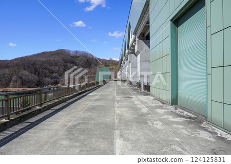 Nibutani Dam at the end of March 2025 Nibutani Dam at the end of March 2025 124125831