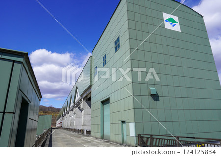 Nibutani Dam at the end of March 2025 Nibutani Dam at the end of March 2025 124125834