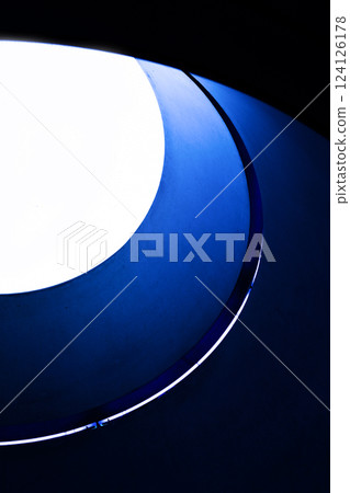 Circles, circles, gradations, images, background materials, image materials 124126178