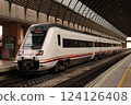 Spain, Seville Station, conventional train 124126408