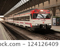 Spain, Seville Station, conventional train 124126409