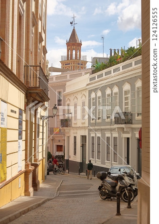 Streets of Seville, Spain 124126555