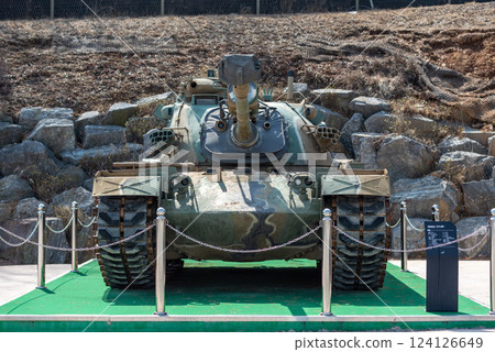 DMZ near Third Infiltration Tunnel in Korean Demilitarized Zone that separates North and South Korea in Paju, South Korea DMZ near Third Infiltration Tunnel in Korean Demilitarized Zone that separates North and South Korea in Paju, South Korea 124126649