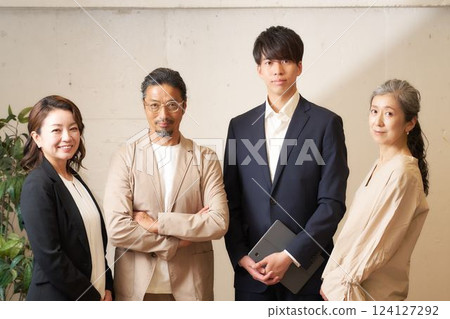 Senior and junior project team 124127292