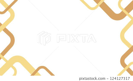 橙色和米色方形框架 橙色和米色方形框架 124127317