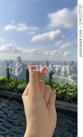 Beautiful interior and view of condominium in Johor Malaysia Beautiful interior and view of condominium in Johor Malaysia 124127517