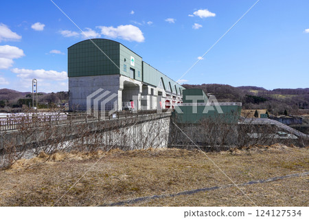 Nibutani Dam at the end of March 2025 Nibutani Dam at the end of March 2025 124127534