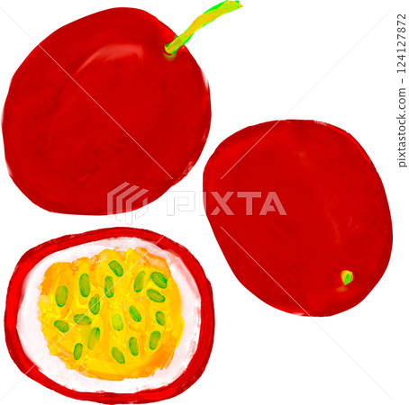 百香果的插圖 124127872