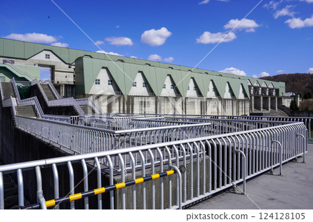 Nibutani Dam at the end of March 2025 124128105