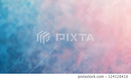 AI-generated image: Light blue and pink background material 124128418