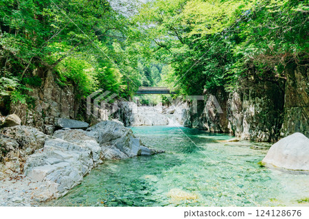 <Nagano> The beautiful scenery of the Atera Valley - Ushigafuchi - <Nagano> The beautiful scenery of the Atera Valley - Ushigafuchi - 124128676