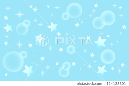 Light blue sparkling background, light, stars, blue Light blue sparkling background, light, stars, blue 124128801