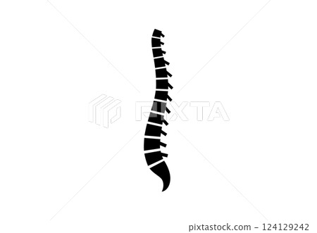 Spine medical poster 124129242