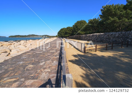 蒙古入侵防禦城牆 (今津地區) (生之松原地區) 鎌倉時代遺址 蒙古入侵防禦城牆 (今津地區) (生之松原地區) 鎌倉時代遺址 124129732