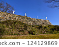 Hamamatsu Castle Honmaru Stone Wall 124129869