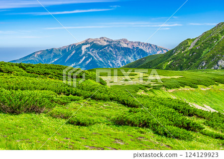 從圓盤山眺望藥師山。 124129923