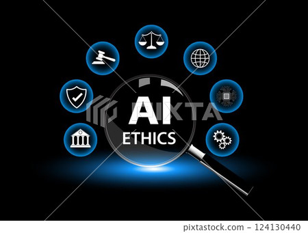 AI ethics and law in AI governance. ethical standards and regulations in AI technology. 124130440