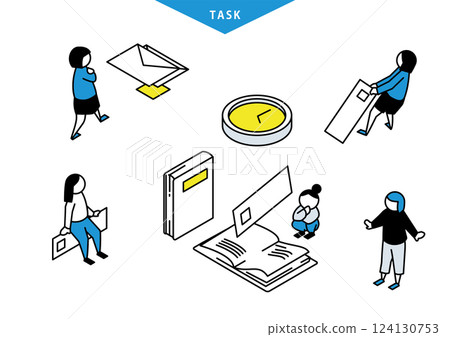 任務管理插圖集（時間版） 124130753