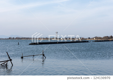 Lake Kasumigaura in Namegata City 124130970