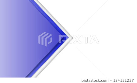 Blue square frame slide background 124131237