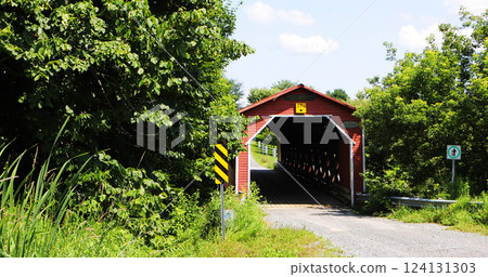 Raymond Covered Bridge in Quebec, Canada 124131303