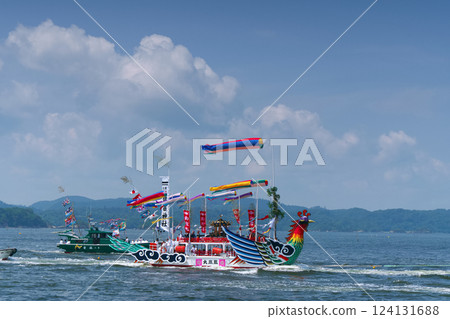 Shiogama Minato Festival (Mikoshi Sea Parade) [Miyagi Prefecture] 124131688