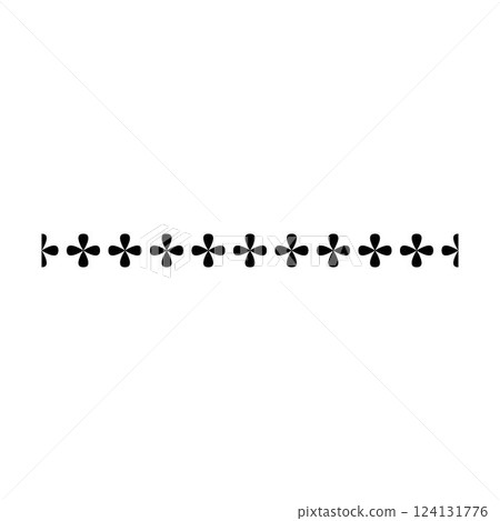 Border frame icon, divider horizontal line vector shape icon for decorative vintage doodle element for design in vector illustration Border frame icon, divider horizontal line vector shape icon for decorative vintage doodle element for design in vector illustration 124131776
