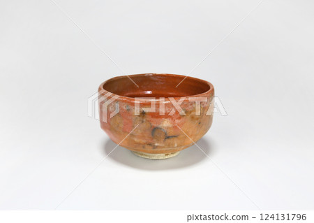 茶碗、樂燒、日本陶器 124131796