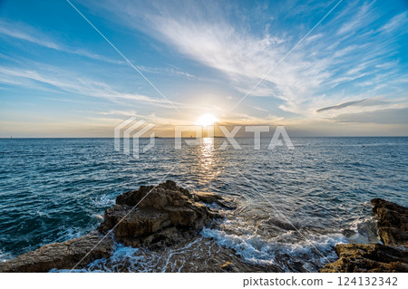 sunrise over sunrise over 124132342