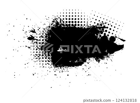 Splatter Paint Texture . Black Spray Blot of Ink. Place illustration Over any Object to Create Grungy Effect . hand drawn. Not AI, Vector Splatter Paint Texture . Black Spray Blot of Ink. Place illustration Over any Object to Create Grungy Effect . hand drawn. Not AI, Vector 124132818