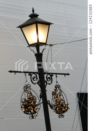 岩手縣盛岡市的煤氣燈 124132865
