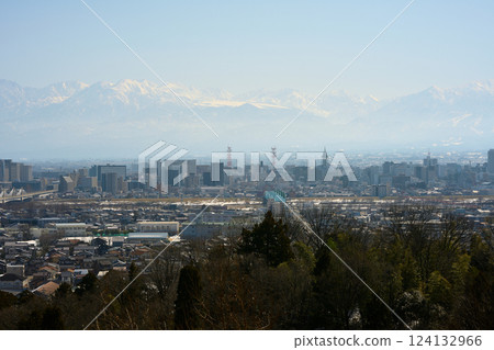 The view from the observation deck at Kurehayama Park The view from the observation deck at Kurehayama Park 124132966
