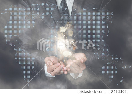 Global investment and financial growth. Global investment and financial growth. 124133063